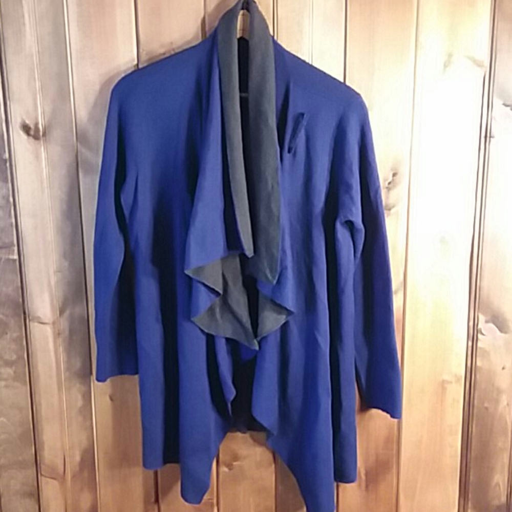 Eileen Fisher sweater with pin